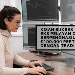 Kisah Sukses Eks Pelayan Cantik Berpenghasilan  £ 100.000 Pertahun Dengan Trading